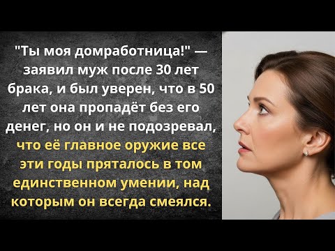 Видео: Ты не жена, ты — прислуга | Истории из жизни