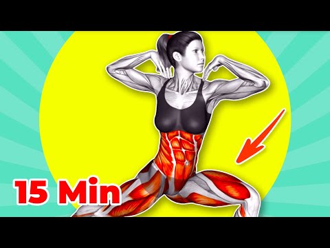 Видео: ➜ Что произойдет, если вы выполните эти 15-минутные упражнения для сжигания жира на бедрах 😱 +
