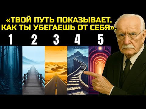 Видео: Какой путь вы выбираете? Это показывает, как вы убегаете от себя – Карл Юнг