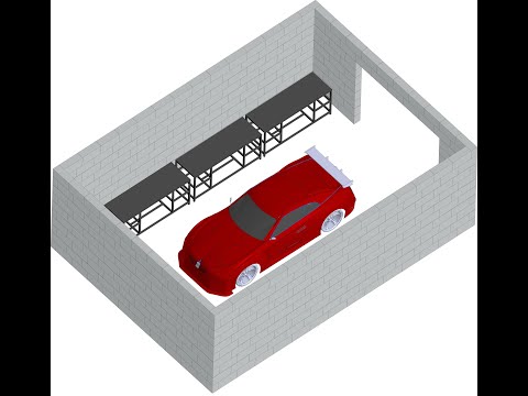 Видео: КОМПАС-3D. Renga. SweetHome. Гараж из газоблоков. Костыльный VR