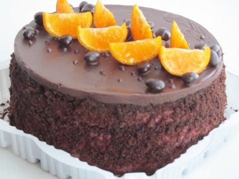 Видео: Постный шоколадно-малиновый ТОРТ