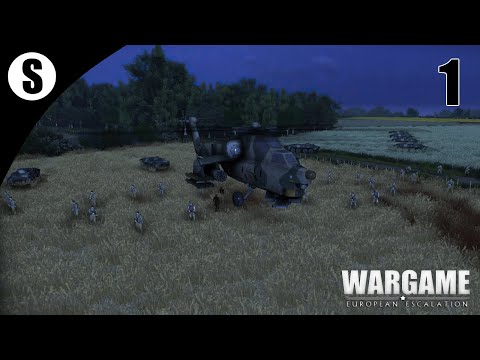 Видео: Прохождение Wargame: European Escalation [Пустоши] ( Полководец ) #1