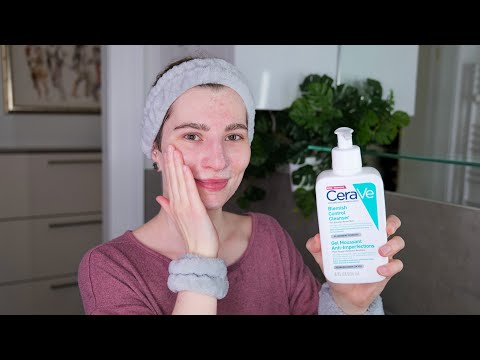 Видео: Как использовать очищающее средство CeraVe Blemish Control
