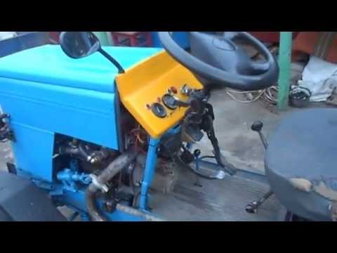 Видео: Минитрактор с двигателем ПД-10