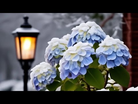 Видео: Гортензия Авангард в ноябре #гортензии #сад #крупнолистнаягортензия #гортензия авангард #цветы