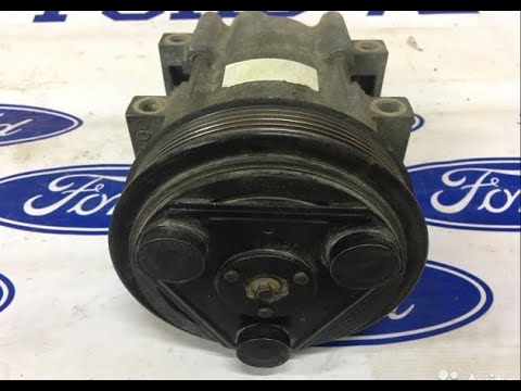 Видео: Быстрый ремонт заклинившего компрессора кондиционера FORD FOCUS 1.