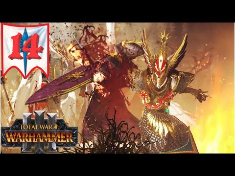 Видео: (SFO: Grimhammer III) Total War: Warhammer 3. # 14. Тирион. Сложность: "Легенда".