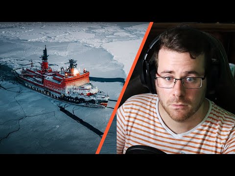 Видео: Реакция немца на 75 000 л.с. Атомный Ледокол Ямал [Русские субтитры]