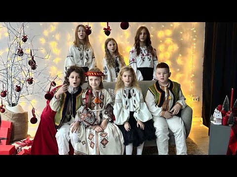 Видео: Cover на колядку Оксани Білозір «Коляда йде»