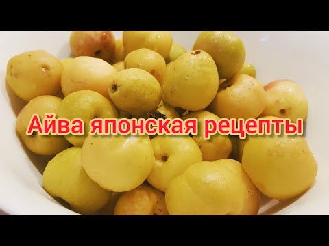 Видео: Хеномелес или айва японская. Заготовки на зиму.