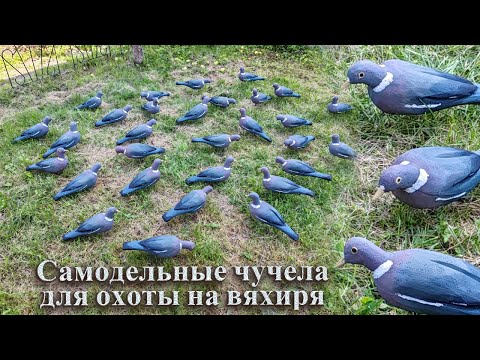 Видео: Самодельные чучела для охоты на вяхиря