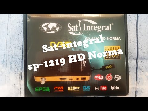 Видео: Sat-Integral SP-1219 HD Norma. Обзор ресивера  Sat-Integral SP-1219 HD Norma.