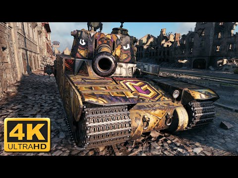 Видео: Type 5 Heavy - Ни Один Выстрел Не Пропал Даром - World of Tanks 4K