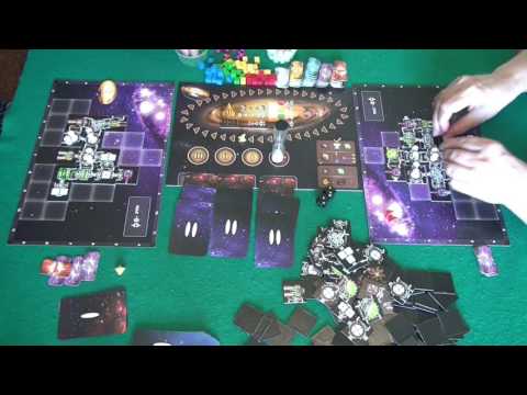 Видео: Космические дальнобойщики 2/2 часть - играем в настольную игру, Galaxy Trucker board game