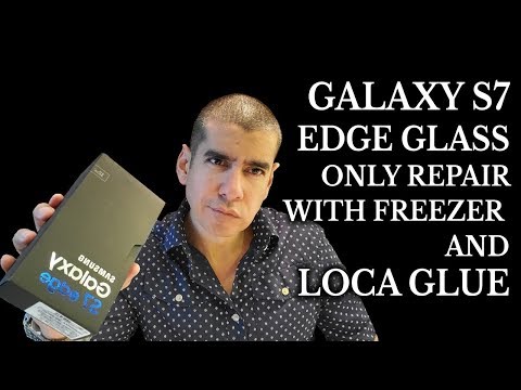 Видео: Лучший ремонт экрана Galaxy S7 Edge (только стекло) | Отличное видеоинструкция