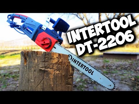 Видео: Электропила INTERTOOL DT-2206. Достойное качество за адекватный ценник