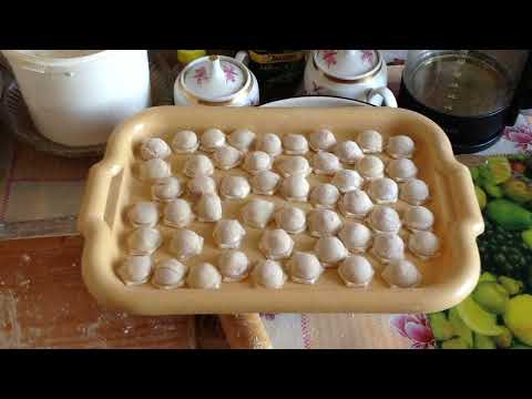 Видео: Пельмени по-домашнему рецепт из 80-х Заварное тесто Самый простой и вкусный рецепт