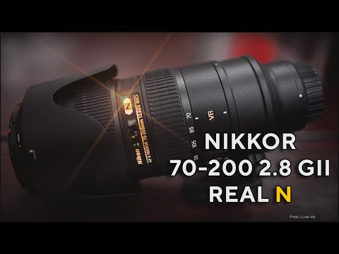 Видео: Nikkor 70-200 2.8 VR G2 Элька у Никон