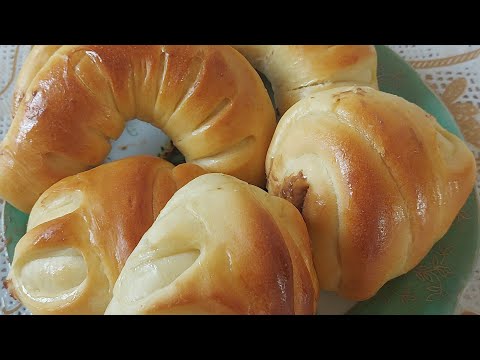 Видео: Дәмді булочки.Оргинал рецепт.Как приготовить булочки.