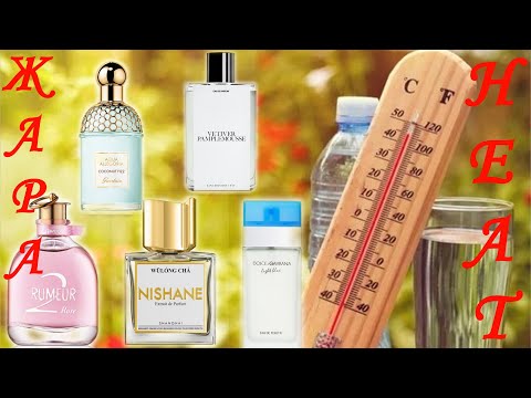Видео: 🌞Ароматы на  жару🌡какие парфюмы надеть, когда знойно и душно😓🥵🤪