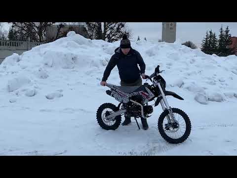 Видео: Питбайк BSE EX125 Max13 17/14