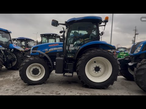 Видео: New Holland T6070 Plus🔥145 к.с. Потужності🚀🚜