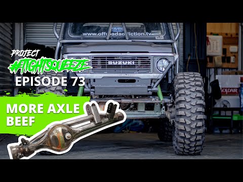 Видео: Больше говядины на оси - EP73 - Проект #TightSqueeze - Suzuki Samurai SJ413 Tin Top Build