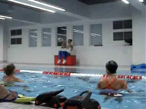 Видео: Аквааэробика, конвенция Красногорск -август 2018г, aqua fitness