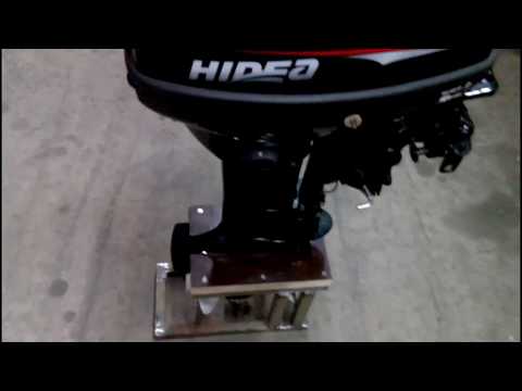 Видео: Делаем тележку для мотора часть 1