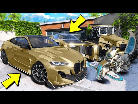 Видео: УГНАЛ КУЧУ ЗОЛОТЫХ ЧИТ ТАЧЕК У МАЖОРА ЗА 180 СЕКУНД! БИТВА ВОРОВ В ГТА 5!