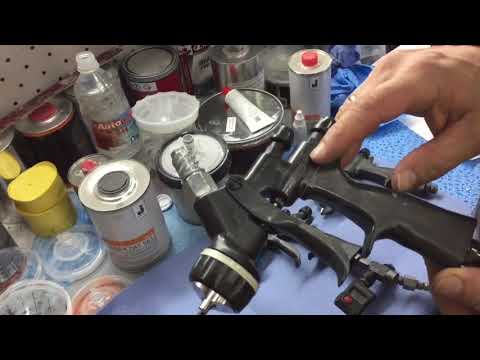 Видео: Краскопульты CARBONIO от Walcom. Особенности карбоновой модели GENESI