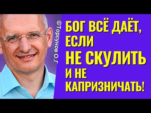 Видео: Бог всё даёт, если не скулить и не капризничать! Торсунов лекции.
