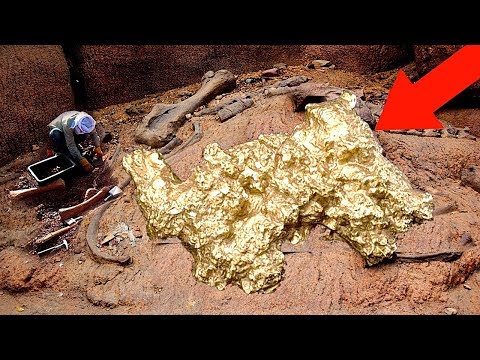 Видео: 10 Самых Больших Самородков Золота в Мире