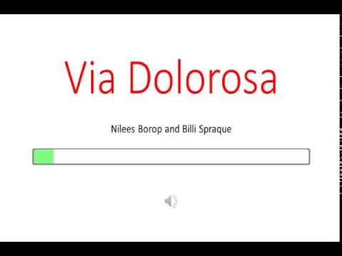 Видео: Виа Долороса (Via Dolorosa) - минус, караоке, ноты.