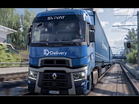 Видео: Классика Mercedes Arctos или электрический Renault Trucks E-Tech в EuroTrackSimulator2 #ets2 #etech