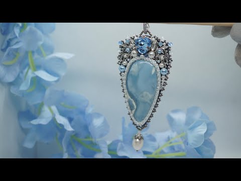 Видео: Голубые опалы и сапфирины: работы на заказ  ♕