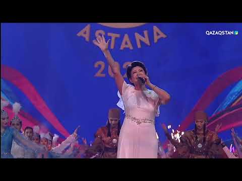 Видео: Дүниежүзілік көшпенділер ойындарының ашылу салтанатында Халық әртісі Роза Рымбаева өнер көрсетті