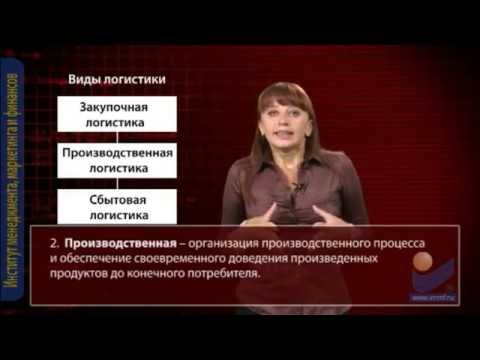 Видео: Сущность и виды логистической деятельности