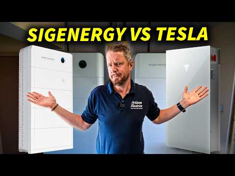 Видео: ЛУЧШИЙ домашний аккумулятор 2025 года? Tesla PW3 против Sigenergy SigenStor