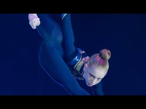 Видео: Ковалёва Майя воздушное кольцо 14 лет сдача на мастера спорта