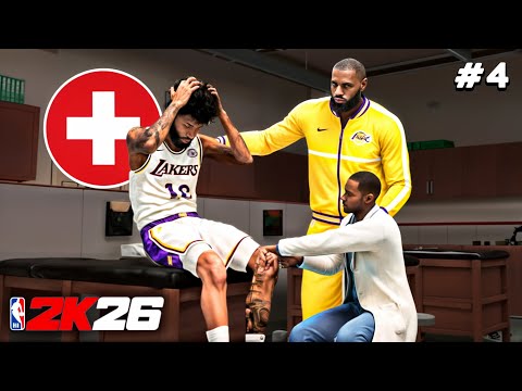 Видео: *НОВИНКА* 7'4 ЦЕНТРАЛЬНЫЙ ПОЛУЧИЛ ТРАВМУ | NBA 2K26 MyCareer #4