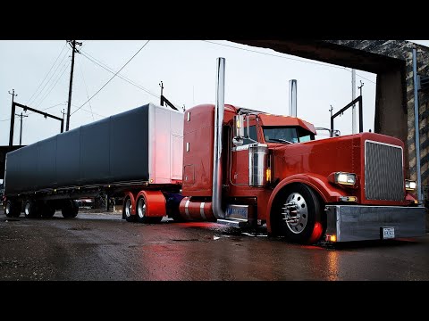 Видео: ENG. SUB.  Работа с новым прицепом по месту.  Trying my new trailer canastoga. Local work.