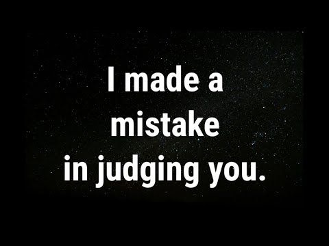 Видео: 💌 Я был неправ, осуждая тебя... текущие мысли и чувства