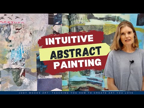 Видео: Как создать картину, играя с акриловыми красками и сухими материалами