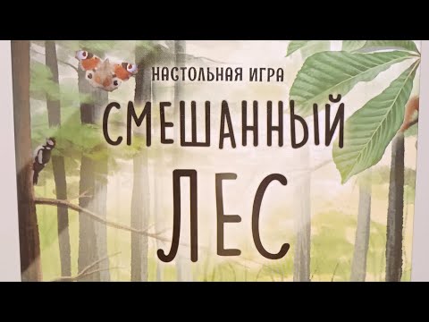 Видео: Распаковка настольной игры "Смешанный Лес" и пара слов от Вадика о ней. С ужасным фонарем)