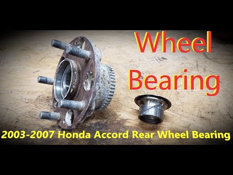 Видео: Замена заднего ступичного подшипника Honda Accord 2003-2007