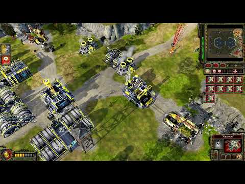 Видео: Red Alert 3 Uprising против пяти сложных ботов