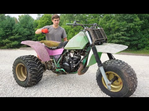 Видео: РЕДКИЙ 2-тактный трайк, простоял 15 лет на улице, нетронутый