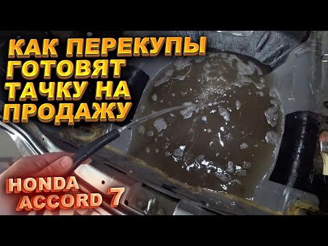 Видео: Как перекупы готовят тачку на продажу. Аккорд 7. Часть 4. Финал
