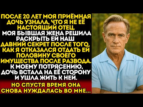 Видео: Моя приёмная дочь ушла от меня после 20 лет, когда узнала секрет. А теперь она...
